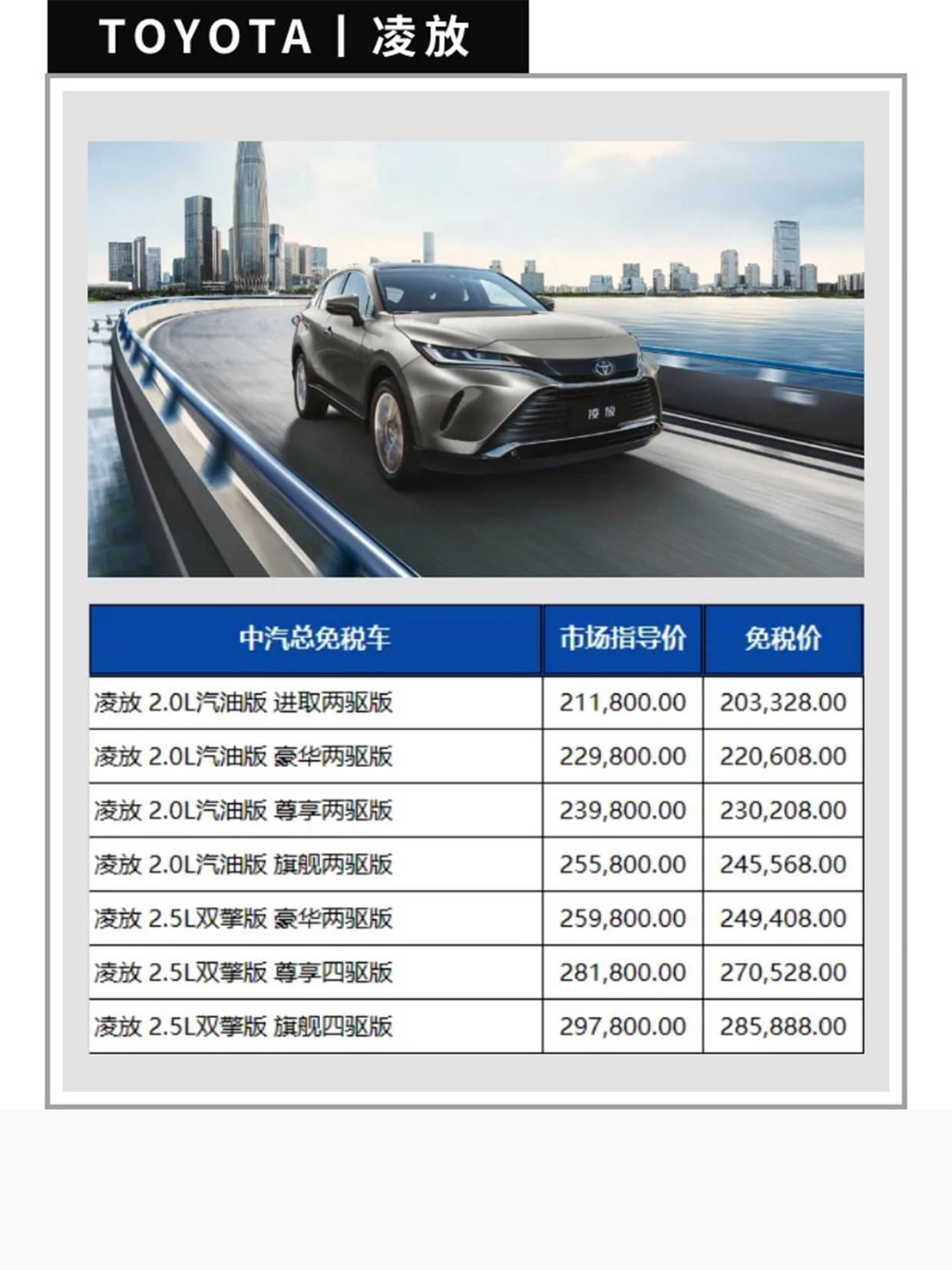 皇冠代理联系方式_皇冠陆放现可订购皇冠代理联系方式!一汽丰田2023年最新留学生免税车价格发布