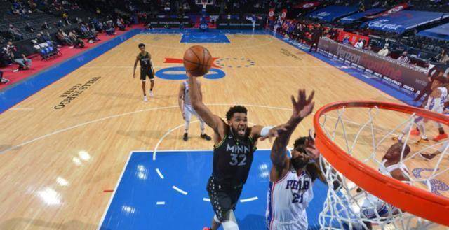 皇冠信用网登1_轰70+21!3巨头吊锤森林狼皇冠信用网登1,恩比德怒吼宣泄,反超篮网登东部第1