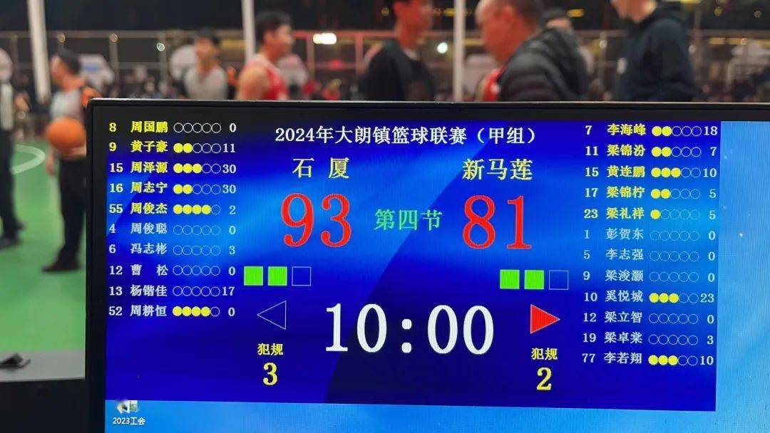 西班牙足协甲组联赛_睇球啦西班牙足协甲组联赛!大朗镇篮球联赛甲组开赛!