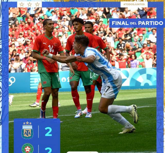 摩洛哥-伊拉克_阿根廷国奥逆转摩洛哥摩洛哥-伊拉克,激战2-2加时战平,展望下战伊拉克