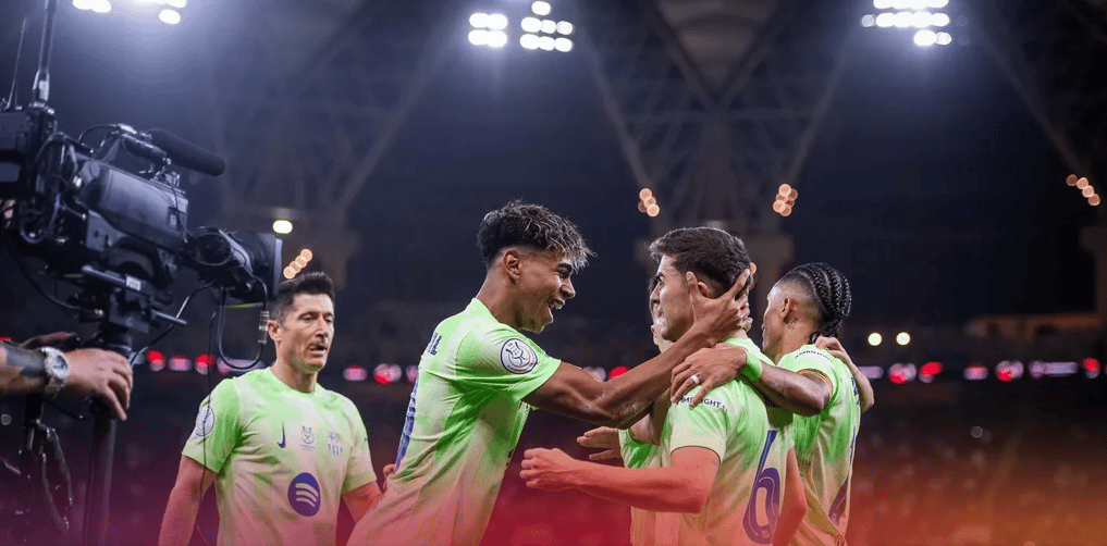 Crown Credit Disk agent_西超杯-加维传射亚马尔破门 巴萨2-0毕尔巴鄂晋级决赛