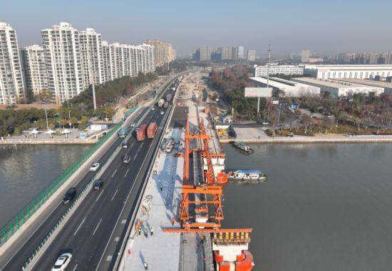 皇冠信用网会员开户申请_上海往返江苏将更便捷皇冠信用网会员开户申请!这座大桥建设有新进展