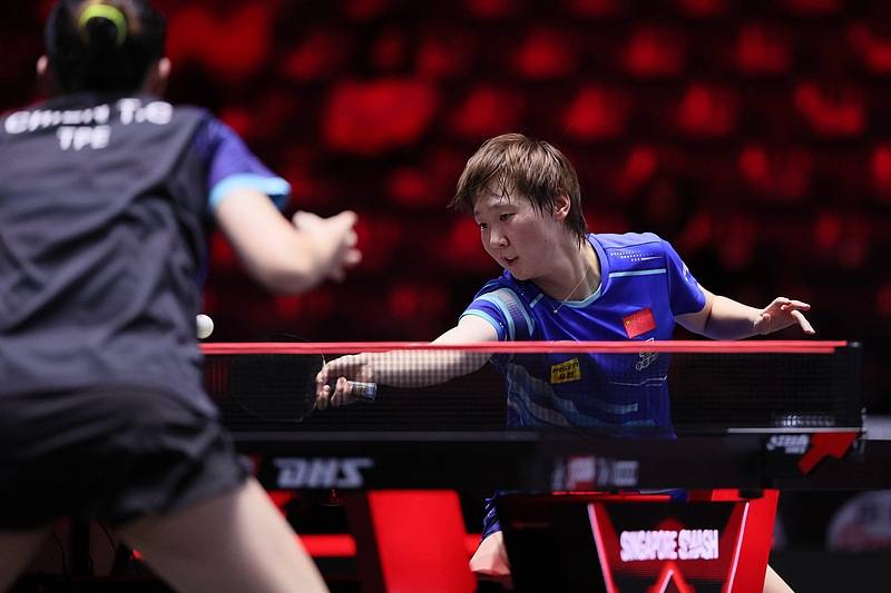 如何申请到皇冠信用网_WTT新加坡大满贯|王曼昱、陈幸同、蒯曼携手晋级16强