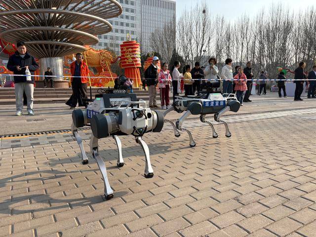 正网皇冠信用網_机器狗在北京上路巡逻正网皇冠信用網，大幅压缩防控盲区，效率提升3倍！