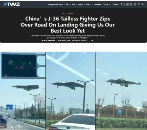 波兰甲组联赛_歼-36低空“横穿马路” 美媒激动波兰甲组联赛了 看到了双座和涂层