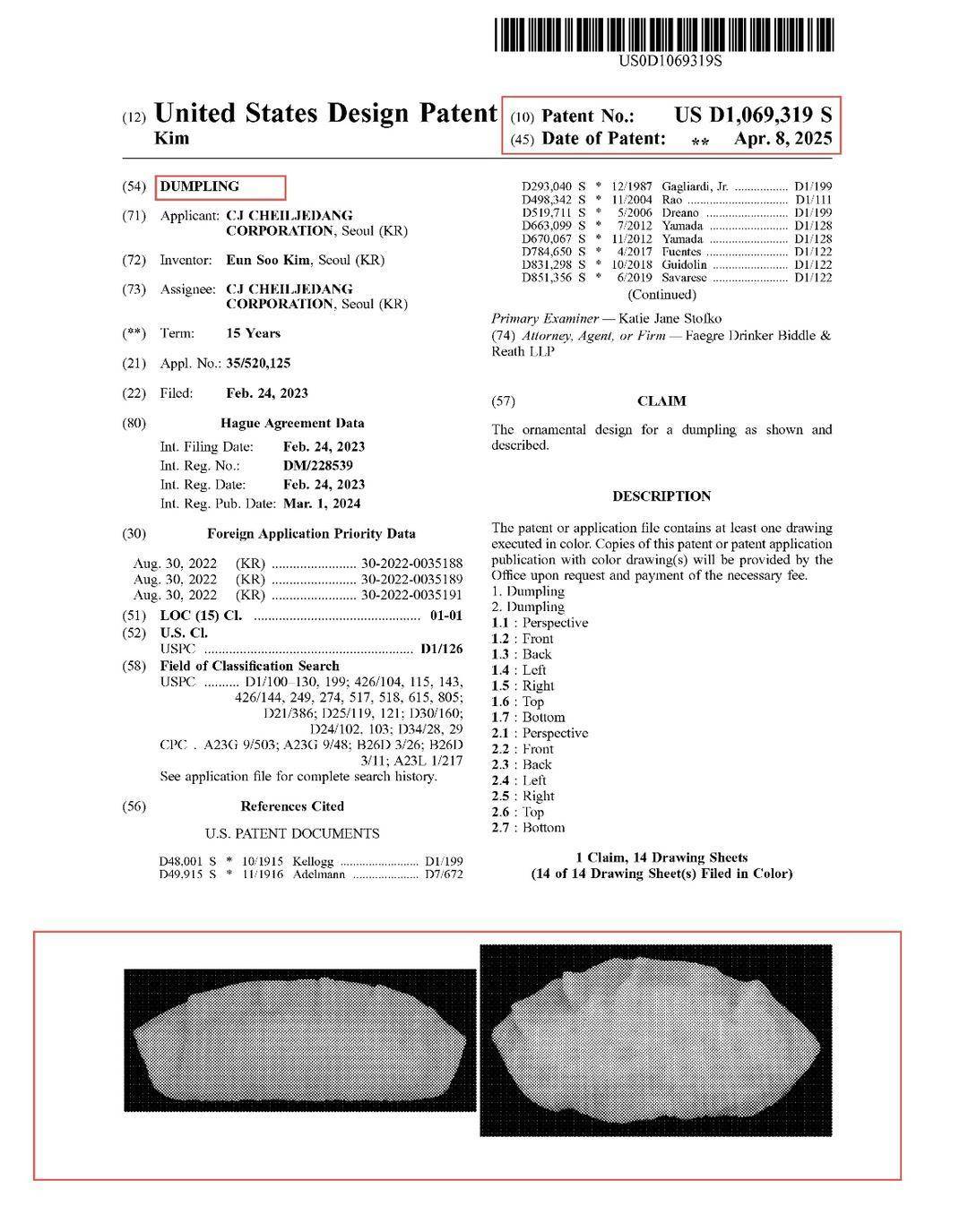 皇冠信用盘账号申请
_“饺子”被韩国食品在美注册外观专利皇冠信用盘账号申请
?律师提醒:中国出海企业需规避侵权风险|封面头条