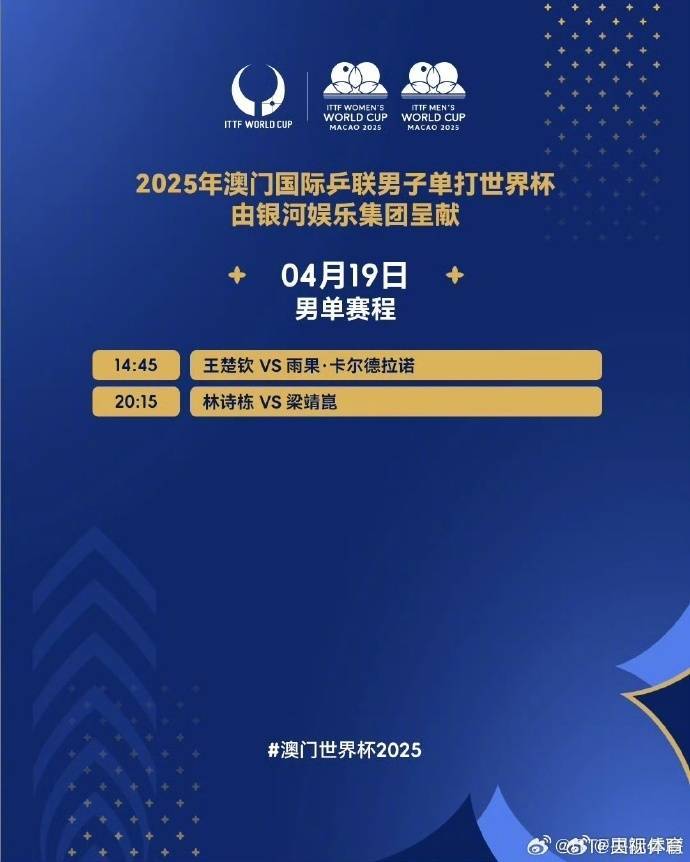 体彩足球平台_王楚钦不敌巴西选手雨果 无缘决赛