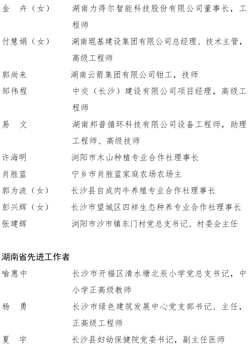 皇冠信用盘开户
_中共湖南省委湖南省人民政府关于表彰湖南省劳动模范和先进工作者的决定