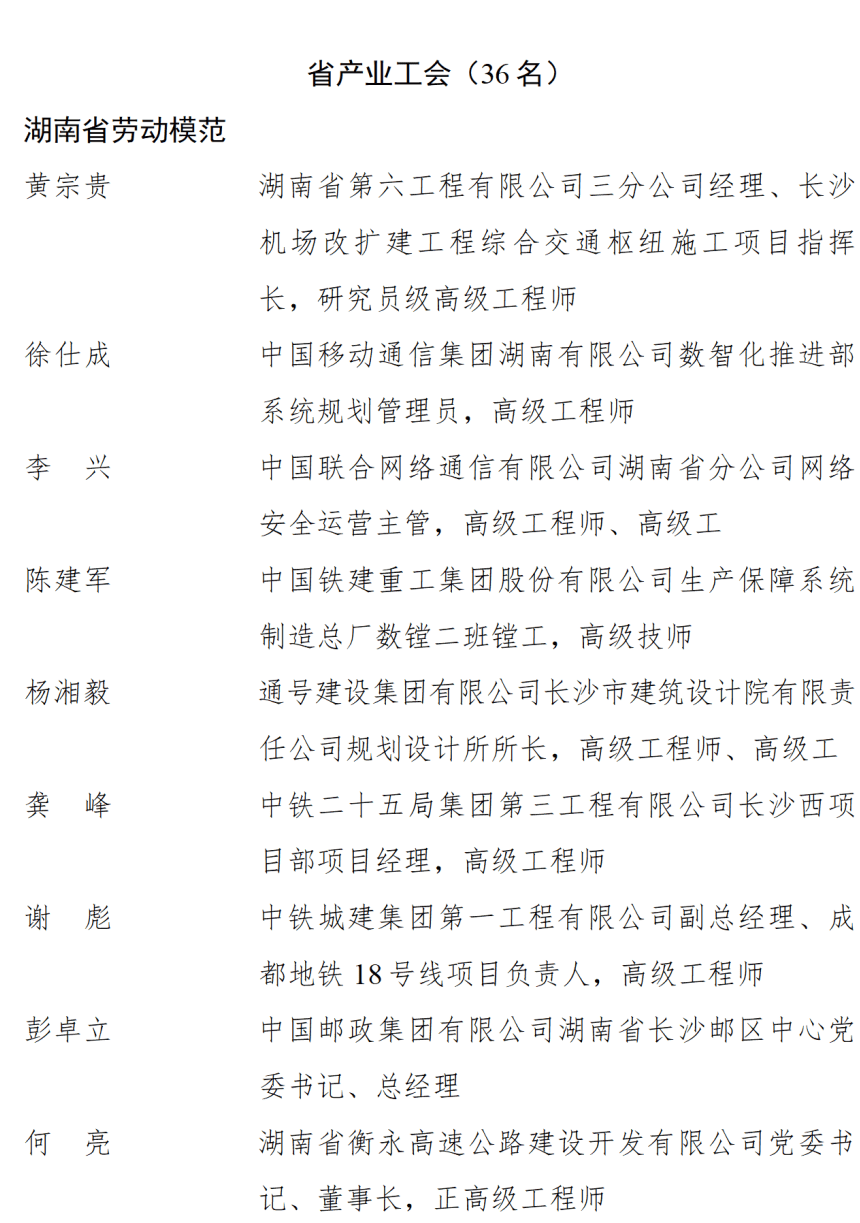 皇冠信用盘开户
_中共湖南省委湖南省人民政府关于表彰湖南省劳动模范和先进工作者的决定