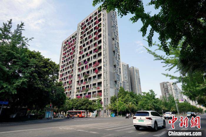 皇冠公司的代理怎么拿
_成都一栋30层高居民楼被三角梅扮靓