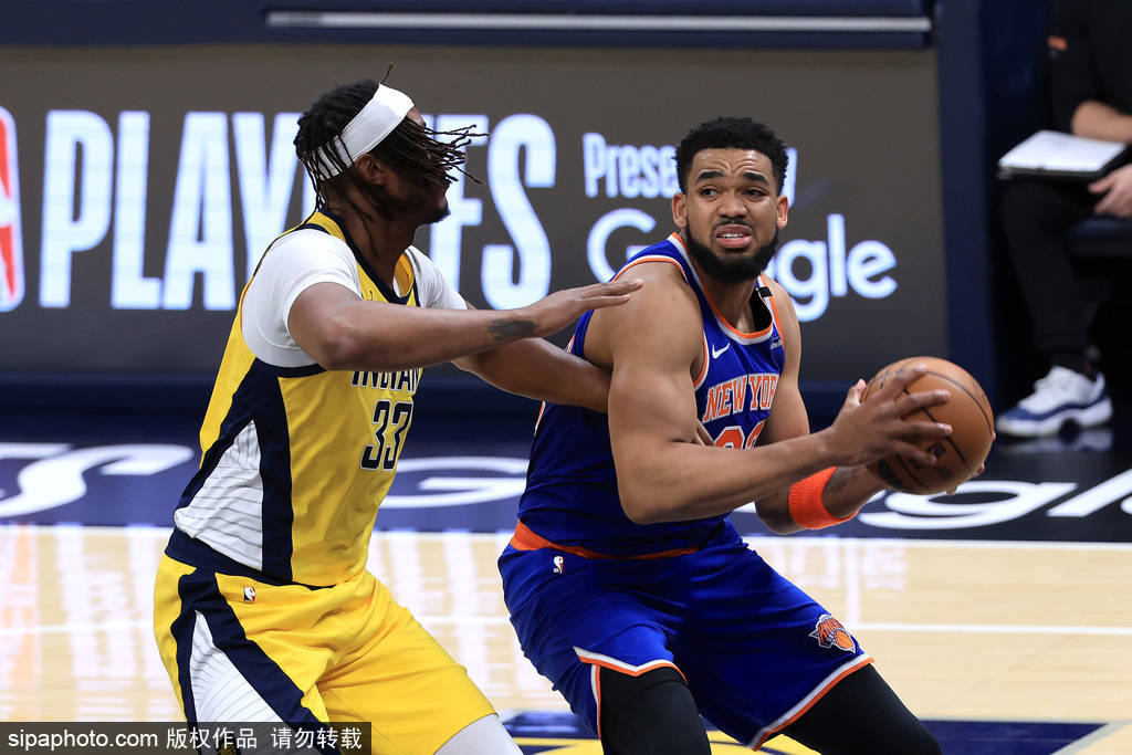 皇冠信用网注册账号_唐斯24+15布伦森23分 尼克斯逆转步行者总分1-2