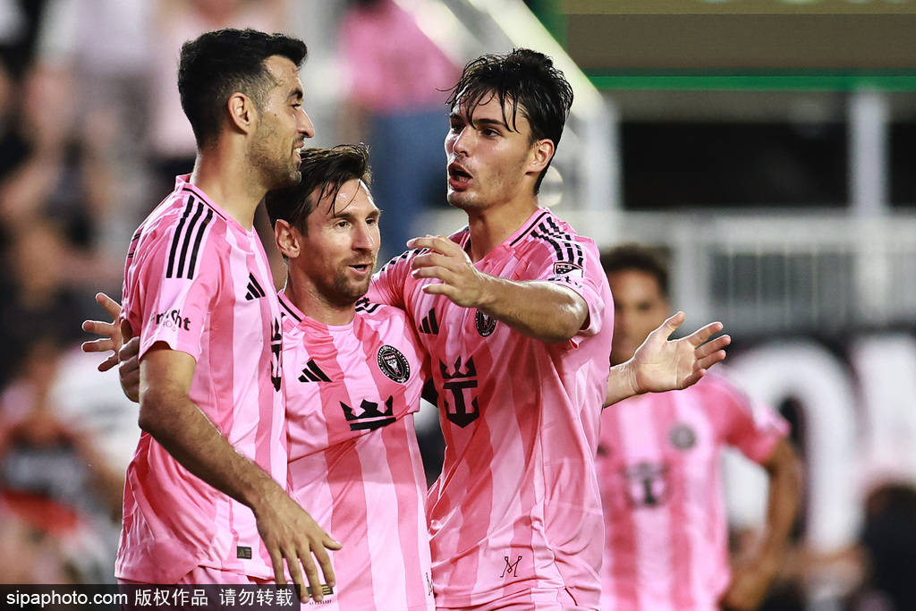 皇冠信用网_美职联-梅西双响苏亚雷斯2球 迈阿密国际4-2近5场首胜