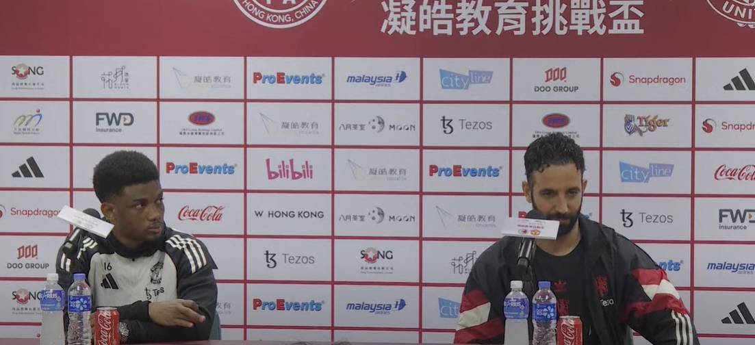 皇冠皇冠信用网平台_谁在说谎皇冠皇冠信用网平台？阿玛德：昨天我们认真踢了 阿莫林：其实我们没认真踢