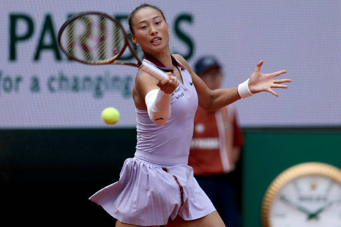 皇冠信用网会员怎么开通_郑钦文晋级2025法网8强皇冠信用网会员怎么开通，下一轮可能再战萨巴伦卡