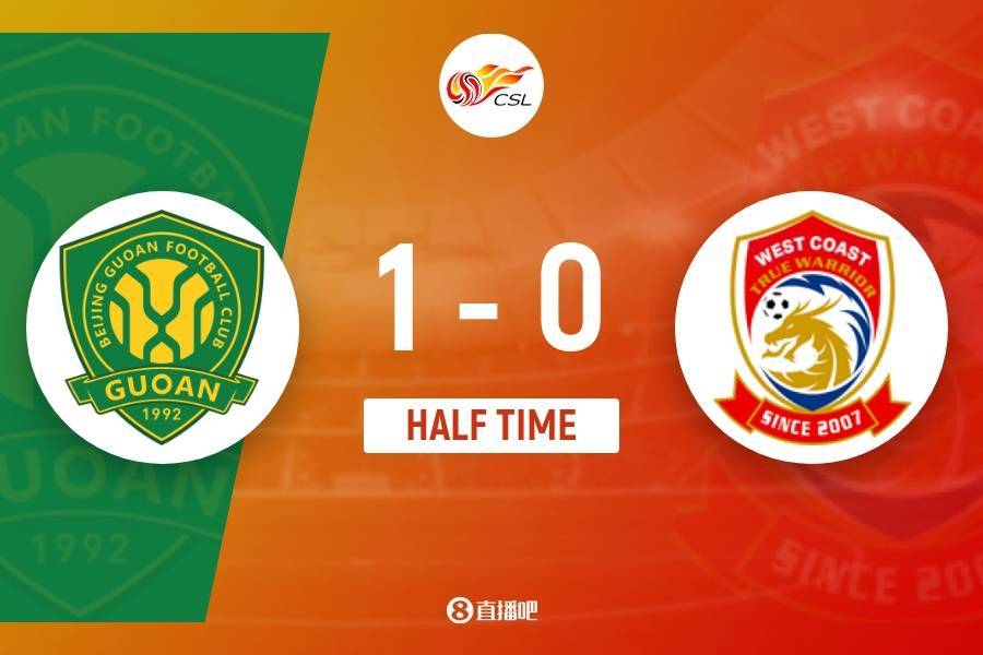 博塔福格RJ足球_半场-国安暂1-0西海岸 恩加德乌头球造李昊乌龙 林良铭无对抗伤退