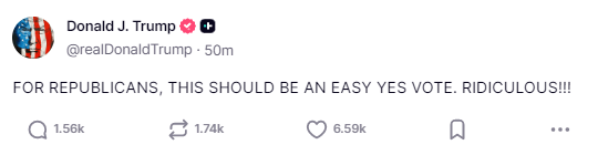 狼队VS曼彻斯特城_特朗普“大漂亮法案”在众议院受阻！五名共和党反对狼队VS曼彻斯特城，另有八人未投票