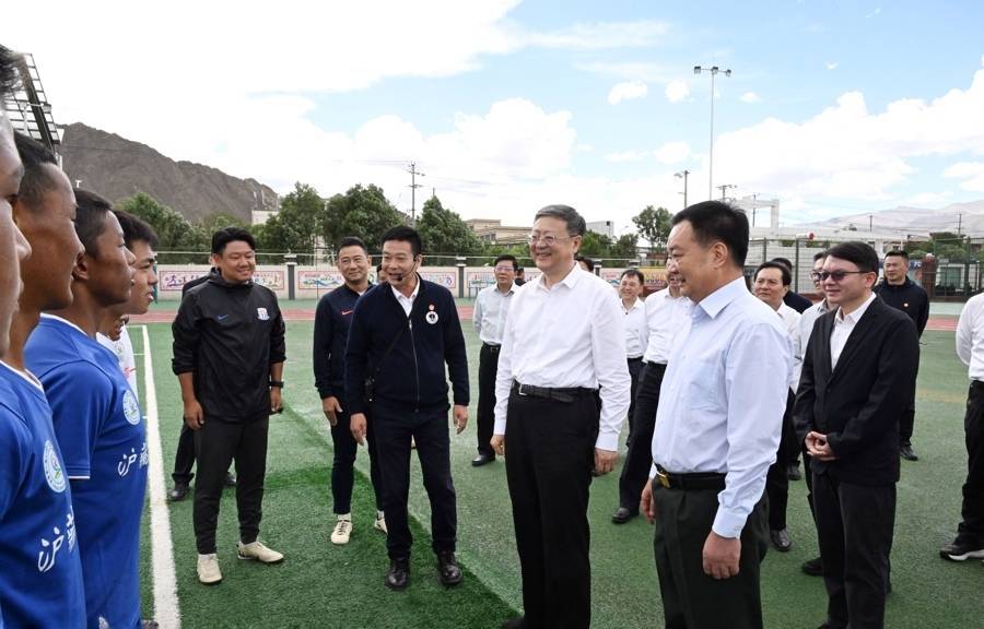 皇冠信用网结算日_陈吉宁率上海市代表团深入西藏日喀则学习考察皇冠信用网结算日，推动对口支援各项工作走深走实