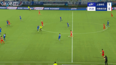 皇冠信用網在线申请_半场-上海申花暂2-1河南 蒋圣龙特谢拉破门纳萨里奥点射