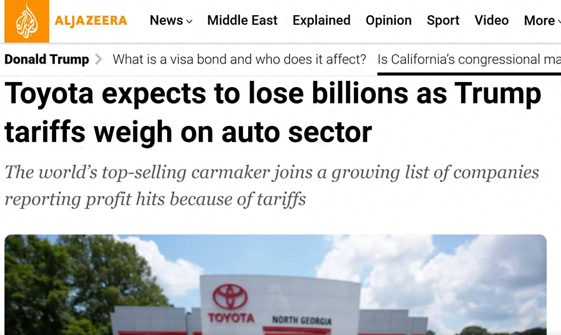 皇冠信用网会员账号_丰田因关税等因素下调全年盈利预期皇冠信用网会员账号,预计利润减少约95亿美元