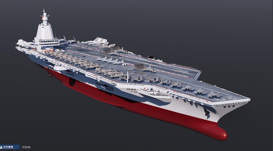 皇冠信用网登3代理_谜一样的舰岛!中国12万吨核航母外形曝光皇冠信用网登3代理,比美国福特号更先进?