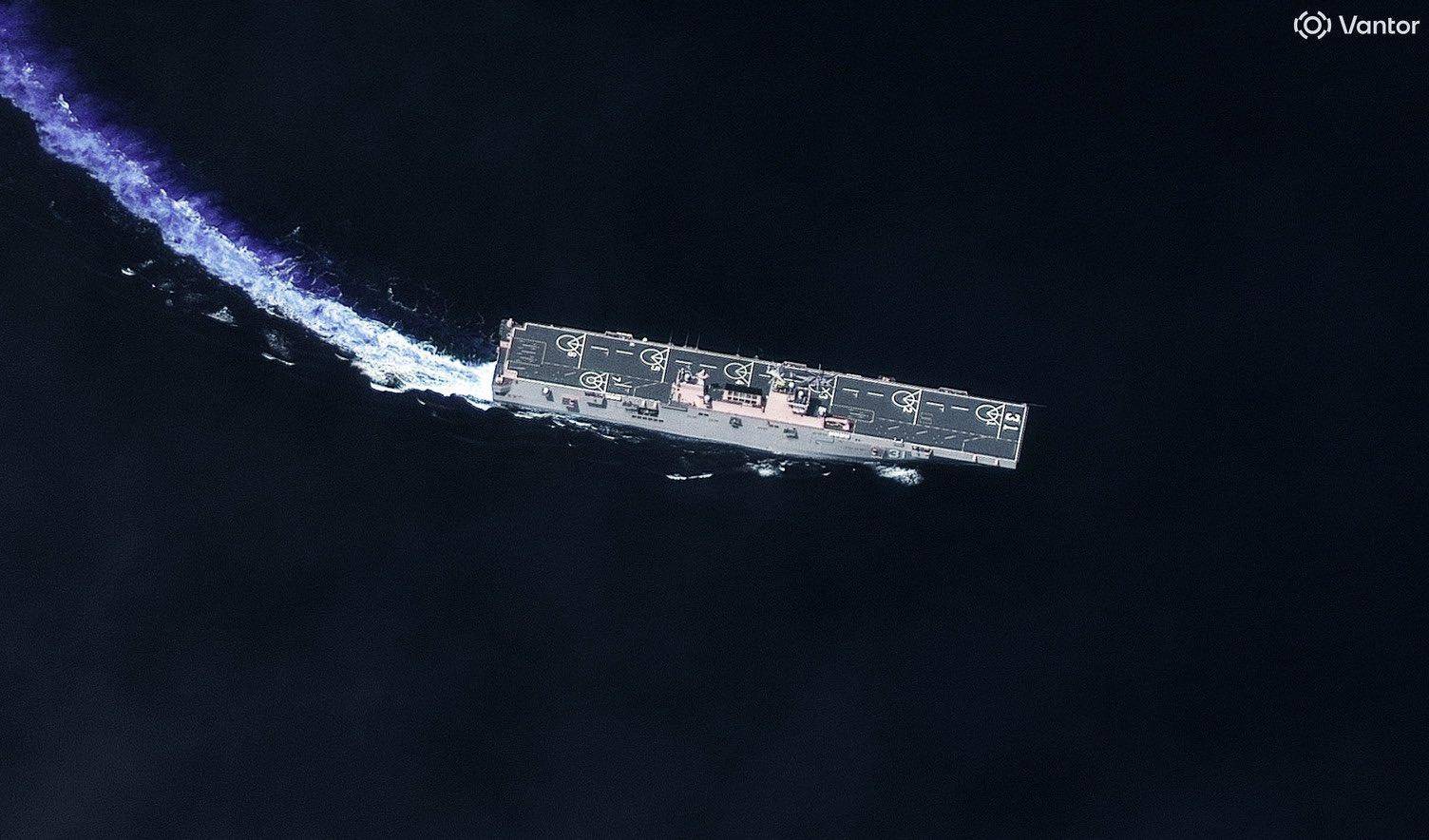 怎么弄皇冠信用網_直-20T都拍到了！美国卫星秀精度怎么弄皇冠信用網，监视中国075舰，7万吨直奔澳洲