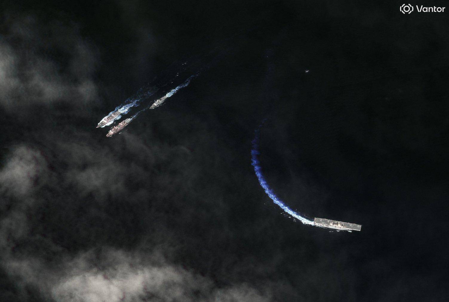 怎么弄皇冠信用網_直-20T都拍到了！美国卫星秀精度怎么弄皇冠信用網，监视中国075舰，7万吨直奔澳洲