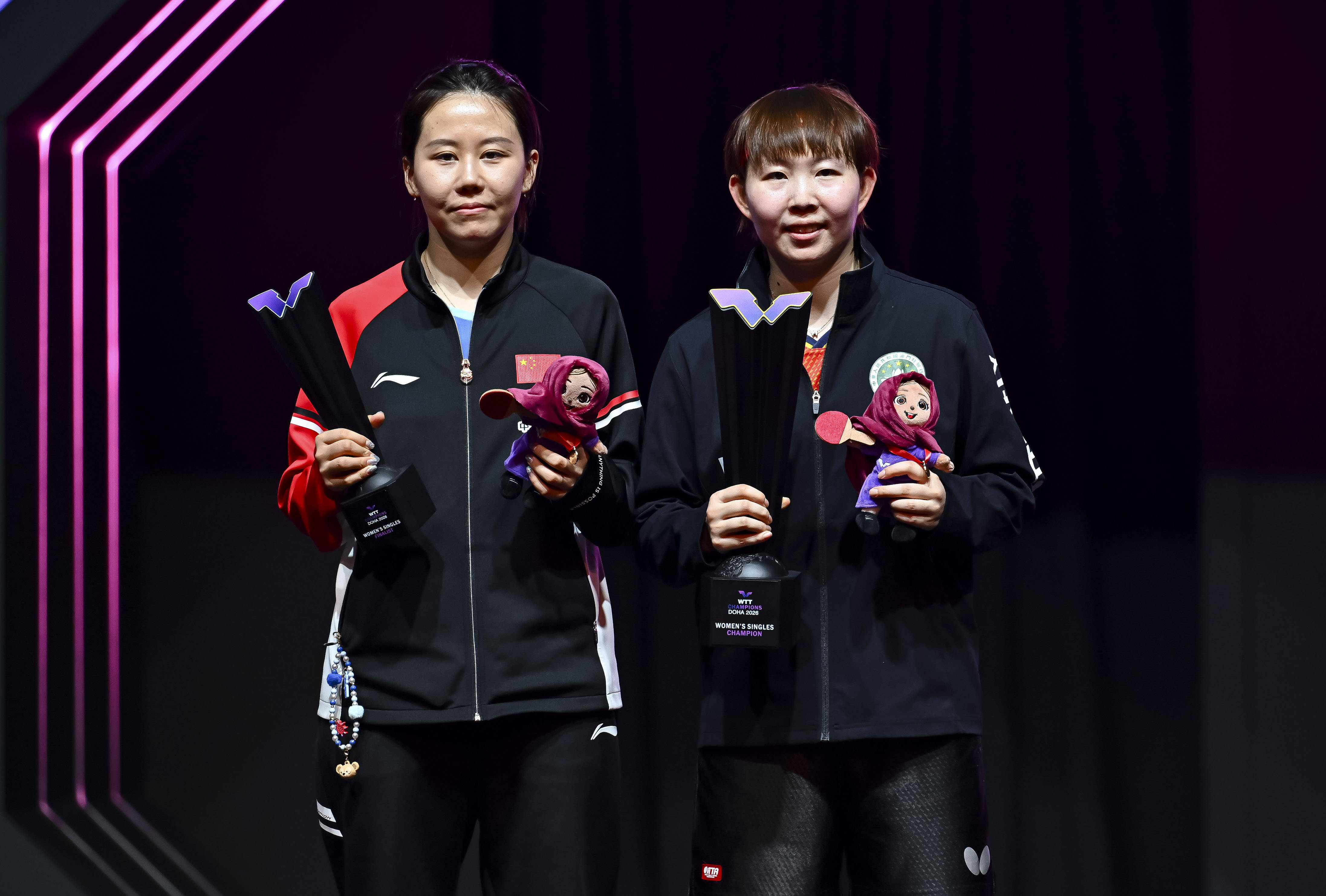 皇冠登2代理
_(体育)乒乓球——WTT多哈冠军赛:朱雨玲女单夺冠