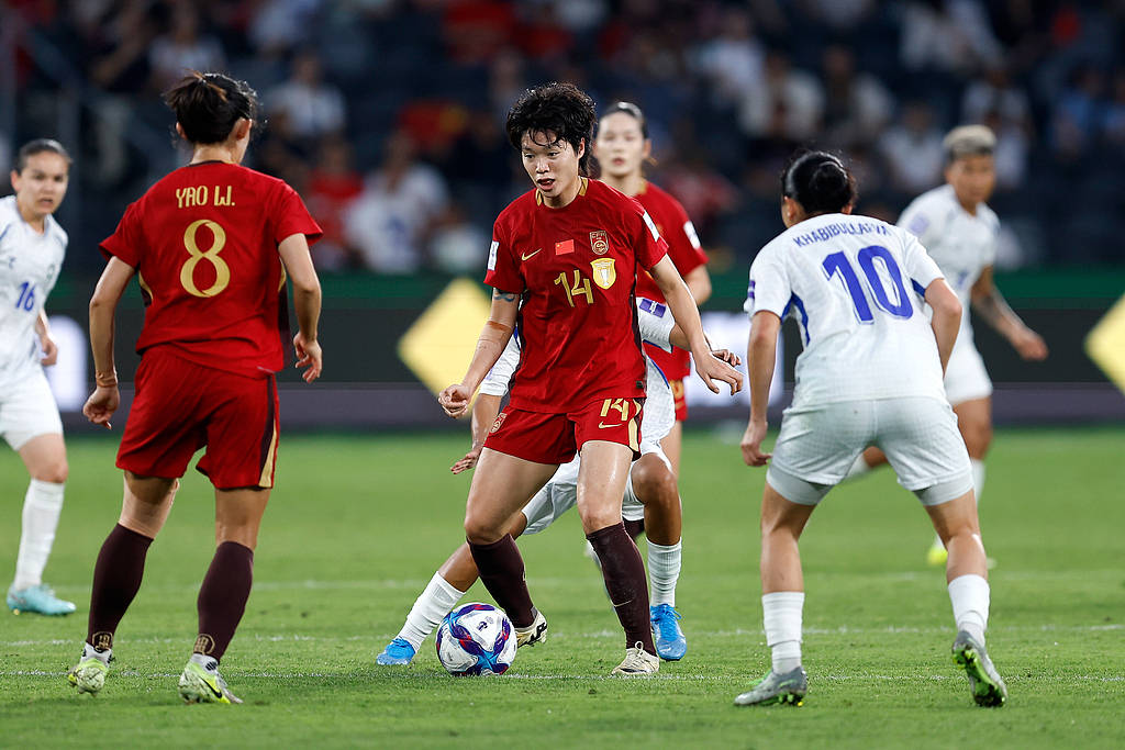 皇冠信用盘在线开户_中国女足3比0击败乌兹别克斯坦皇冠信用盘在线开户,女足亚洲杯迎两连胜
